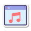 音乐窗口 icon