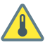 High Temperature Hazard icon