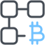 Bitcoin-Blockchain icon