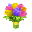 꽃다발 이모티콘 icon