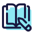 Book And Pencil icon