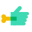 Zombie Hand Thumbs Up icon