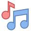 Notas musicales icon