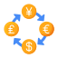 Cambio valuta icon