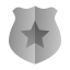 Plaque de policier icon
