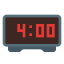 horloge digitale icon