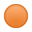 Orange-Kreis-Emoji icon