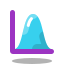 Histograma de distribuição normal icon