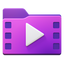 电影文件夹 icon