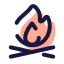 Feu de camp icon