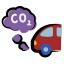 Emissões de CO2 icon