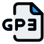 GP3 is a required file format for video and associated speech audio media types icon