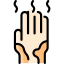 Ganze Hand icon