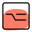 Macintosh enter key function symbol keyboard button icon
