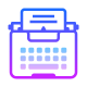 タイプライター icon