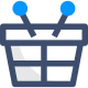 15-shopping basket icon