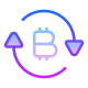 Exchange Bitcoin icon