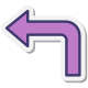 Flecha responder icon