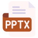 Pptx icon