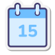 Calendar 15 icon