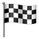 drapeau à damier icon