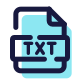 Документ txt icon