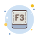 touche f3 icon