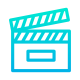 Clapperboard icon