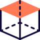 forma-geometrica-esterna-della-terza-dimensione-del-cubo-vertici-stampa-solida-tal-revivo icon
