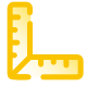 Construction Carpenter Ruler icon