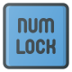 NUM LOCK icon