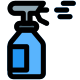 Fragrance freshener spray used on service clothing icon