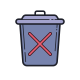 删除 Bin icon