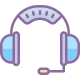 Casque à écouteurs icon