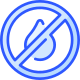 No Liquid icon