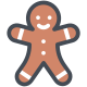 Gingerbread Man icon