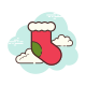 クリスマスの靴下 icon