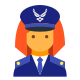 Air Force Commander weiblich icon