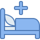 Lit d&#39;hôpital icon