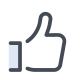 Facebook Like icon