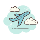 Flugzeug Abflug icon