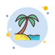 海滩 icon