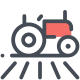 Field and Tractor icon