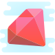 Ruby Gemstone icon