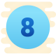 Eingekreiste 8 icon