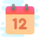 Calendário 12 icon