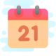 Kalender 21 icon