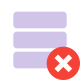 Delete Database icon