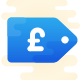 Price Tag Pound icon