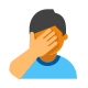 Facepalm icon